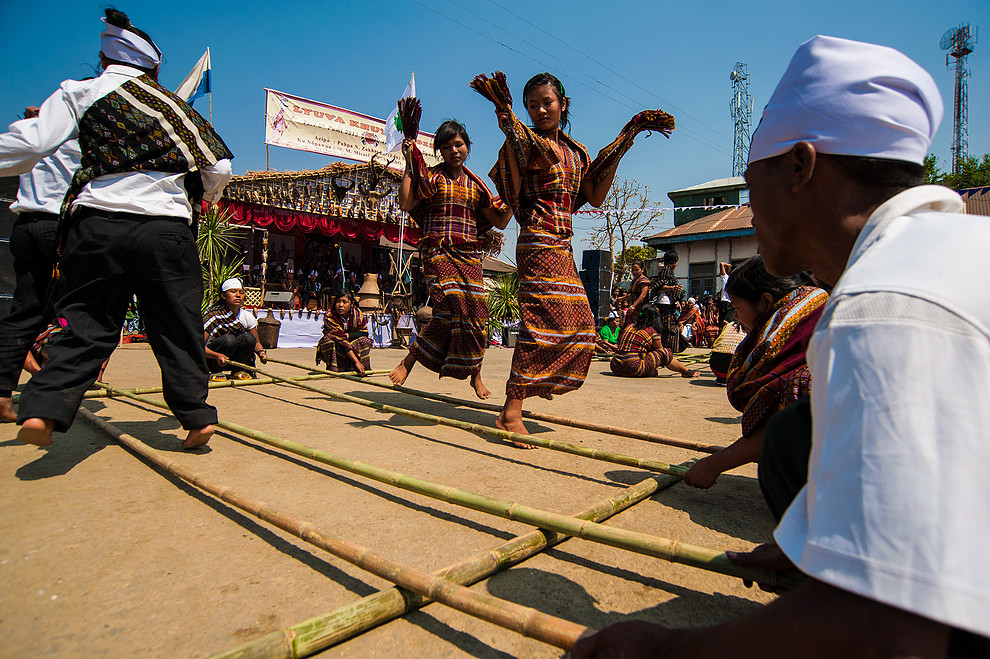 Bamboo dance (Lyuva Khutla Festival)